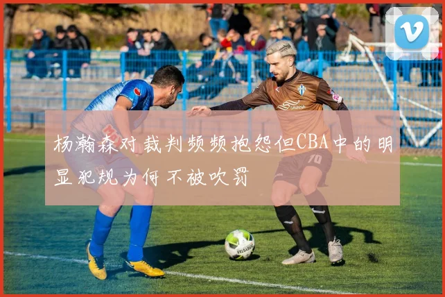 杨瀚森对裁判频频抱怨但CBA中的明显犯规为何不被吹罚